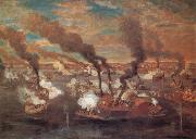 unknow artist The Great Naval Battle at Memphis oil painting picture wholesale